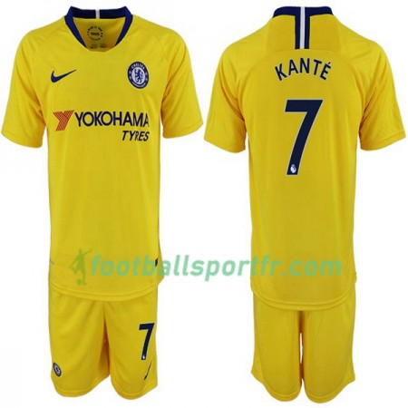 Tenue Chelsea Kante 7 Enfant Extérieur 2018-2019 Maillot de Foot